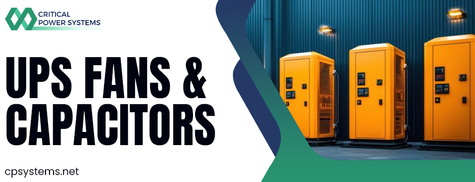 UPS fans and capacitors